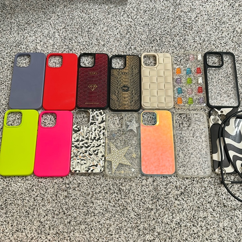 Lot IPhone 13 Pro Max cases